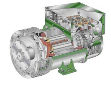 梅里斯达斡尔族发电机内部结构图